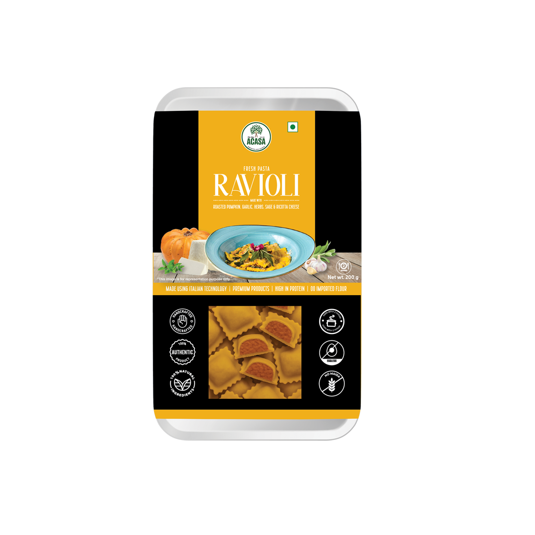 Little Italy's Acasa Fresh Pasta Ravioli Pumpkin 200g