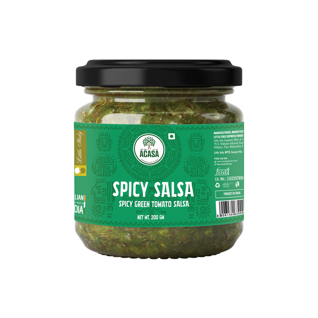 Little Italy's Acasa Spicy Salsa Green 200g